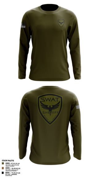 Long Sleeve Performance Shirt, SWAT, , Teamtime, Team time, sublimation, custom sports apparel, team uniforms, spirit wear, spiritwear, sports uniforms, custom shirts, team store, custom team store, fundraiser sports, apparel fundraiser