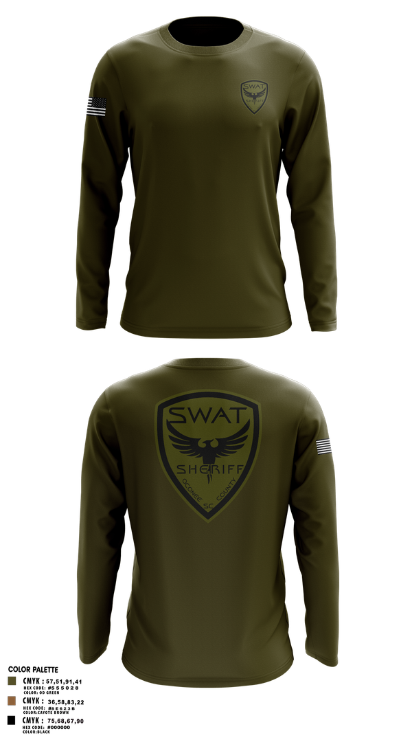 Long Sleeve Performance Shirt, SWAT, , Teamtime, Team time, sublimation, custom sports apparel, team uniforms, spirit wear, spiritwear, sports uniforms, custom shirts, team store, custom team store, fundraiser sports, apparel fundraiser