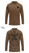 Echo Company 2-104th GSAB Long Sleeve Performance Shirt with hood - 12
