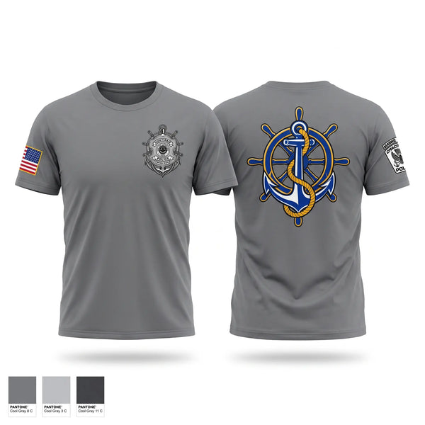 Old School Cotton Feel Shirt, Cincinnati PD Marine Patrol, Police, Teamtime, Team time, sublimation, custom sports apparel, team uniforms, spirit wear, spiritwear, sports uniforms, custom shirts, team store, custom team store, fundraiser sports, apparel fundraiser