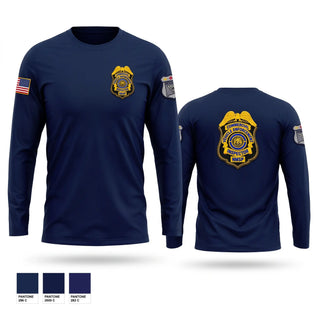Long Sleeve Performance Shirt, Department of public safety, Police, Teamtime, Team time, sublimation, custom sports apparel, team uniforms, spirit wear, spiritwear, sports uniforms, custom shirts, team store, custom team store, fundraiser sports, apparel fundraiser