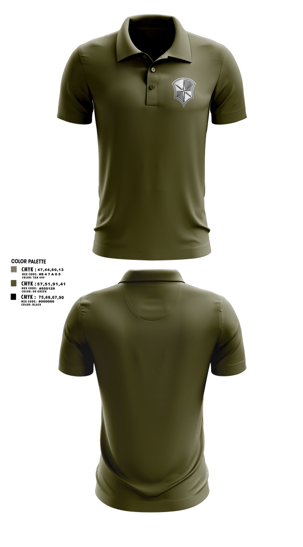 Short Sleeve Performance Polo, AOSD, Army, Teamtime, Team time, sublimation, custom sports apparel, team uniforms, spirit wear, spiritwear, sports uniforms, custom shirts, team store, custom team store, fundraiser sports, apparel fundraiser