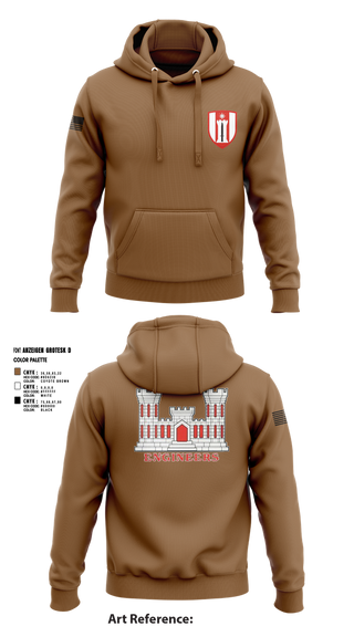 Hoodie, 450th / 485th ACPs, Army, Teamtime, Team time, sublimation, custom sports apparel, team uniforms, spirit wear, spiritwear, sports uniforms, custom shirts, team store, custom team store, fundraiser sports, apparel fundraiser