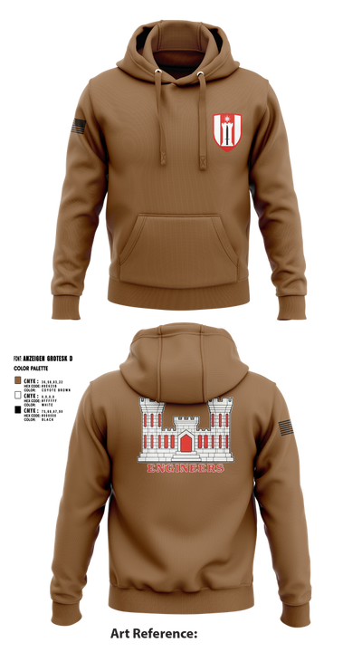 450th / 485th ACPs 89858245 Hoodie - 1