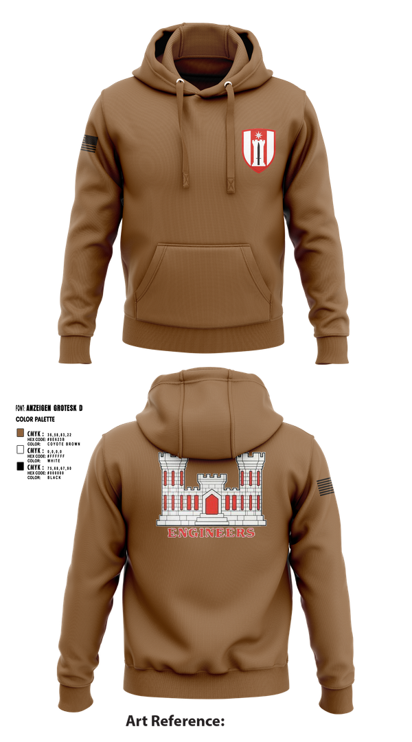 Hoodie, 450th / 485th ACPs, Army, Teamtime, Team time, sublimation, custom sports apparel, team uniforms, spirit wear, spiritwear, sports uniforms, custom shirts, team store, custom team store, fundraiser sports, apparel fundraiser