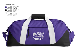 Duffle Bag, Boulan Park Broncos, Track & Field, Teamtime, Team time, sublimation, custom sports apparel, team uniforms, spirit wear, spiritwear, sports uniforms, custom shirts, team store, custom team store, fundraiser sports, apparel fundraiser