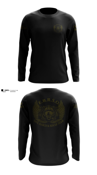 Long Sleeve Performance Shirt, East Baton Rouge Sheriffs Office, Police, Teamtime, Team time, sublimation, custom sports apparel, team uniforms, spirit wear, spiritwear, sports uniforms, custom shirts, team store, custom team store, fundraiser sports, apparel fundraiser