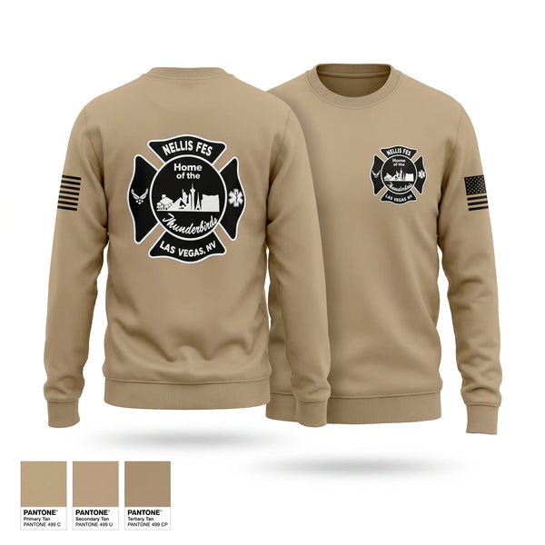 Crew Neck Sweatshirt, 99 CES/CEF, Air Force, Teamtime, Team time, sublimation, custom sports apparel, team uniforms, spirit wear, spiritwear, sports uniforms, custom shirts, team store, custom team store, fundraiser sports, apparel fundraiser