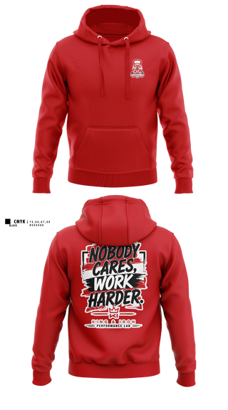 Hoodie, King & Iron, , Teamtime, Team time, sublimation, custom sports apparel, team uniforms, spirit wear, spiritwear, sports uniforms, custom shirts, team store, custom team store, fundraiser sports, apparel fundraiser