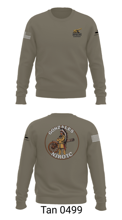 NJROTC Apache Company 29120146 Crew Neck Sweatshirt - 62