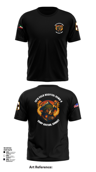 Short Sleeve Performance Shirt, 10th Field Hospital (FWD), , Teamtime, Team time, sublimation, custom sports apparel, team uniforms, spirit wear, spiritwear, sports uniforms, custom shirts, team store, custom team store, fundraiser sports, apparel fundraiser