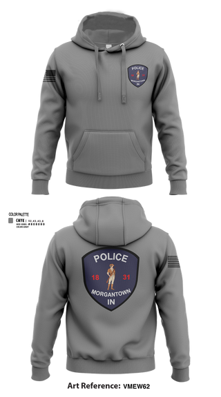 Hoodie, Morgantown Police Department, Police, Teamtime, Team time, sublimation, custom sports apparel, team uniforms, spirit wear, spiritwear, sports uniforms, custom shirts, team store, custom team store, fundraiser sports, apparel fundraiser