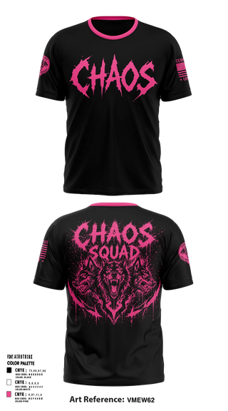 Short Sleeve Performance Shirt, Chaos squad fire and Ice, E-Sports, Teamtime, Team time, sublimation, custom sports apparel, team uniforms, spirit wear, spiritwear, sports uniforms, custom shirts, team store, custom team store, fundraiser sports, apparel fundraiser