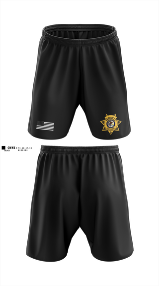 Athletic Shorts With Pockets, Nashville Police Department, Illinois, Police, Teamtime, Team time, sublimation, custom sports apparel, team uniforms, spirit wear, spiritwear, sports uniforms, custom shirts, team store, custom team store, fundraiser sports, apparel fundraiser