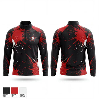 Quarter Zip Jacket, Ohio Blast, Softball, Teamtime, Team time, sublimation, custom sports apparel, team uniforms, spirit wear, spiritwear, sports uniforms, custom shirts, team store, custom team store, fundraiser sports, apparel fundraiser