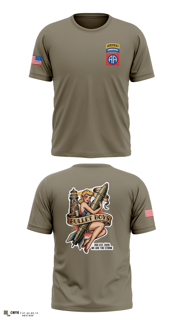 Short Sleeve Performance Shirt, Ammo, Distro, 407th LSB, Army, Teamtime, Team time, sublimation, custom sports apparel, team uniforms, spirit wear, spiritwear, sports uniforms, custom shirts, team store, custom team store, fundraiser sports, apparel fundraiser