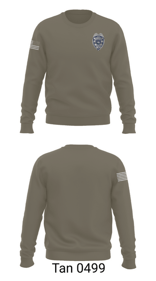 Crew Neck Sweatshirt, Davenport Police Department, Police, Teamtime, Team time, sublimation, custom sports apparel, team uniforms, spirit wear, spiritwear, sports uniforms, custom shirts, team store, custom team store, fundraiser sports, apparel fundraiser