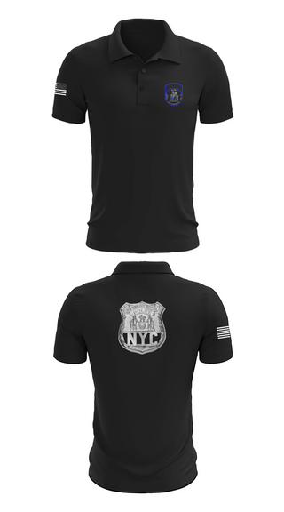 Short Sleeve Performance Polo, NYHP - NYCs Courageous, Police, Teamtime, Team time, sublimation, custom sports apparel, team uniforms, spirit wear, spiritwear, sports uniforms, custom shirts, team store, custom team store, fundraiser sports, apparel fundraiser