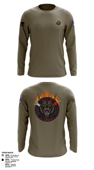 Long Sleeve Performance Shirt, E co 1/25, Army, Teamtime, Team time, sublimation, custom sports apparel, team uniforms, spirit wear, spiritwear, sports uniforms, custom shirts, team store, custom team store, fundraiser sports, apparel fundraiser