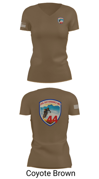 Womens Short Sleeve Vneck Shirt, Civil Disturbance Unit, , Teamtime, Team time, sublimation, custom sports apparel, team uniforms, spirit wear, spiritwear, sports uniforms, custom shirts, team store, custom team store, fundraiser sports, apparel fundraiser