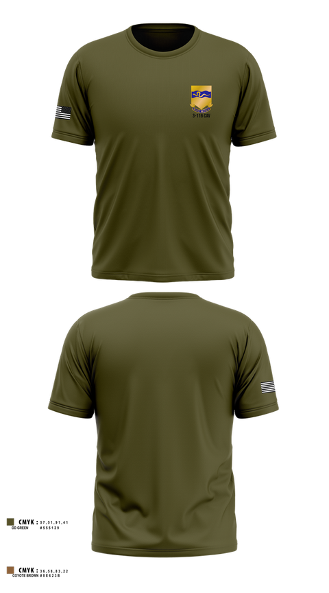 Old School Cotton Feel Shirt, 3-116 CAV, , Teamtime, Team time, sublimation, custom sports apparel, team uniforms, spirit wear, spiritwear, sports uniforms, custom shirts, team store, custom team store, fundraiser sports, apparel fundraiser