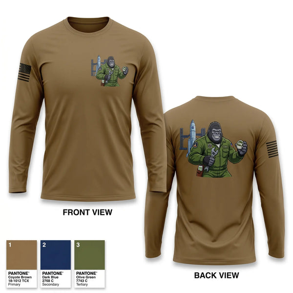 Long Sleeve Performance Shirt, 1st Space HHC, Army, Teamtime, Team time, sublimation, custom sports apparel, team uniforms, spirit wear, spiritwear, sports uniforms, custom shirts, team store, custom team store, fundraiser sports, apparel fundraiser