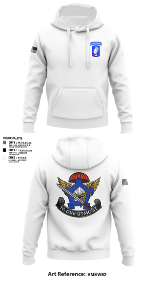Hoodie, HHC, Brigade Support Battalion 173D IBCT(A), , Teamtime, Team time, sublimation, custom sports apparel, team uniforms, spirit wear, spiritwear, sports uniforms, custom shirts, team store, custom team store, fundraiser sports, apparel fundraiser