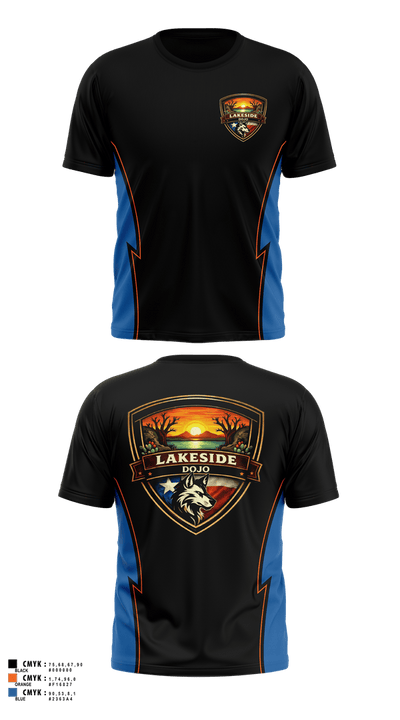 Lakeside Dojo 83865494 Short Sleeve Performance Shirt - 7