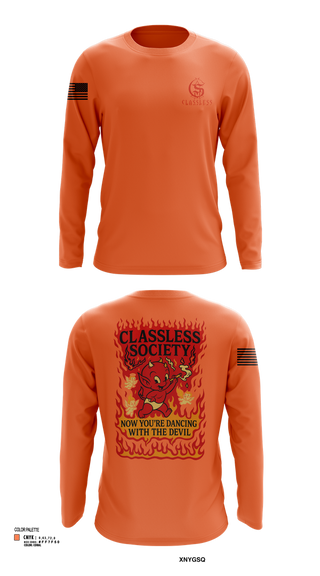 Long Sleeve Performance Shirt, Classless Society, , Teamtime, Team time, sublimation, custom sports apparel, team uniforms, spirit wear, spiritwear, sports uniforms, custom shirts, team store, custom team store, fundraiser sports, apparel fundraiser