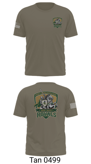 Old School Cotton Feel Shirt, Royals Battalion, Army, Teamtime, Team time, sublimation, custom sports apparel, team uniforms, spirit wear, spiritwear, sports uniforms, custom shirts, team store, custom team store, fundraiser sports, apparel fundraiser