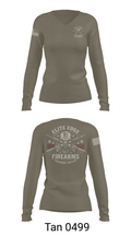 Elite edge firearms 22698132 Women's Long Sleeve V-neck Shirt - 77
