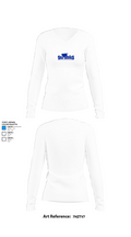 Cape Fear Community College Soccer 4526696 Women's Long Sleeve V-neck Shirt - 15