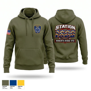 Hoodie, Roberts ridge vfd, Fire Department, Teamtime, Team time, sublimation, custom sports apparel, team uniforms, spirit wear, spiritwear, sports uniforms, custom shirts, team store, custom team store, fundraiser sports, apparel fundraiser