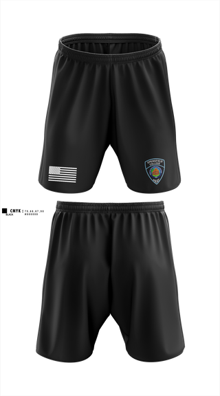 Athletic Shorts With Pockets, Springfield College Police, Police, Teamtime, Team time, sublimation, custom sports apparel, team uniforms, spirit wear, spiritwear, sports uniforms, custom shirts, team store, custom team store, fundraiser sports, apparel fundraiser