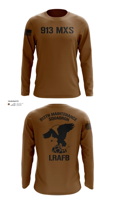 913th Maintenance Squadron 77885709 Long Sleeve Performance Shirt 21