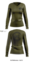 Chester County Sheriff’s Office SRT - SC Women's Long Sleeve V-neck Shirt - 12