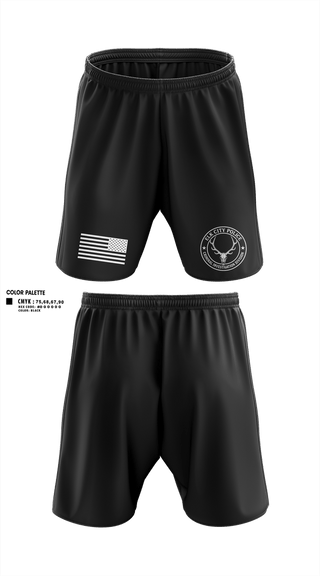 Athletic Shorts With Pockets, Elk City Police Department, Police, Teamtime, Team time, sublimation, custom sports apparel, team uniforms, spirit wear, spiritwear, sports uniforms, custom shirts, team store, custom team store, fundraiser sports, apparel fundraiser