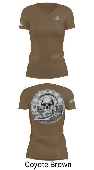 Sonar 48657702 Women's Short Sleeve V-neck Shirt - 8