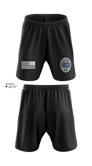Athletic Shorts With Pockets, Clermont PD, Police, Teamtime, Team time, sublimation, custom sports apparel, team uniforms, spirit wear, spiritwear, sports uniforms, custom shirts, team store, custom team store, fundraiser sports, apparel fundraiser