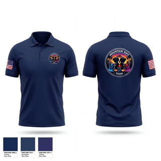 Short Sleeve Performance Polo, Mountain Bike Team, Police, Teamtime, Team time, sublimation, custom sports apparel, team uniforms, spirit wear, spiritwear, sports uniforms, custom shirts, team store, custom team store, fundraiser sports, apparel fundraiser