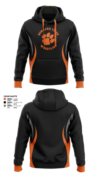 Hoodie, Honaker Tigers, Wrestling, Teamtime, Team time, sublimation, custom sports apparel, team uniforms, spirit wear, spiritwear, sports uniforms, custom shirts, team store, custom team store, fundraiser sports, apparel fundraiser