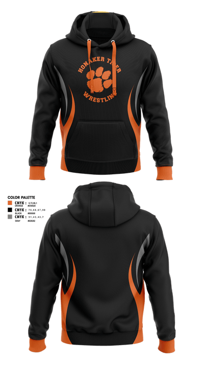 Honaker Tigers 66302356 Hoodie - 2