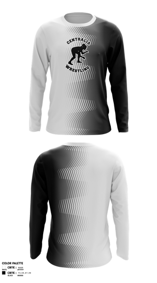 Long Sleeve Performance Shirt, Centralia High School Wrestling, Wrestling, Teamtime, Team time, sublimation, custom sports apparel, team uniforms, spirit wear, spiritwear, sports uniforms, custom shirts, team store, custom team store, fundraiser sports, apparel fundraiser