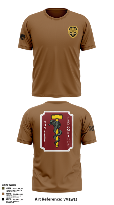 Hammer platoon, 566th MCAS 87088190 Short Sleeve Performance Shirt - 2