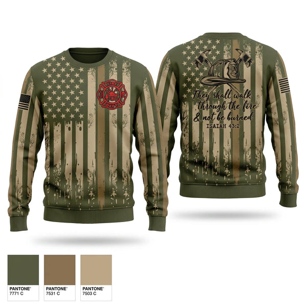 Crew Neck Sweatshirt, Middle inlet fire department, Fire Department, Teamtime, Team time, sublimation, custom sports apparel, team uniforms, spirit wear, spiritwear, sports uniforms, custom shirts, team store, custom team store, fundraiser sports, apparel fundraiser
