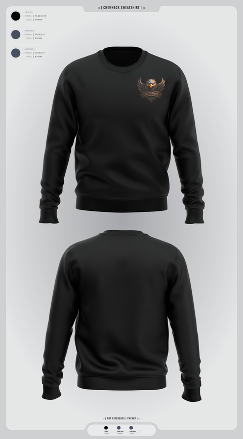 Crew Neck Sweatshirt, EAGLE EYE AGENCY, , Teamtime, Team time, sublimation, custom sports apparel, team uniforms, spirit wear, spiritwear, sports uniforms, custom shirts, team store, custom team store, fundraiser sports, apparel fundraiser