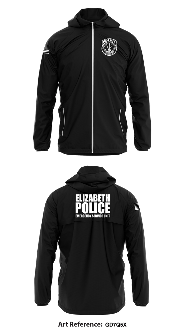 Windbreaker, Emergency Service Unit, Police, Teamtime, Team time, sublimation, custom sports apparel, team uniforms, spirit wear, spiritwear, sports uniforms, custom shirts, team store, custom team store, fundraiser sports, apparel fundraiser