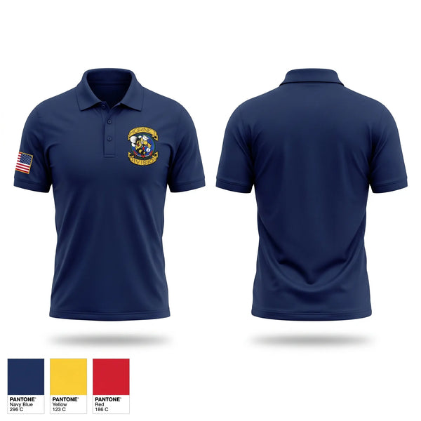 Short Sleeve Performance Polo, Hornet Division, Navy, Teamtime, Team time, sublimation, custom sports apparel, team uniforms, spirit wear, spiritwear, sports uniforms, custom shirts, team store, custom team store, fundraiser sports, apparel fundraiser