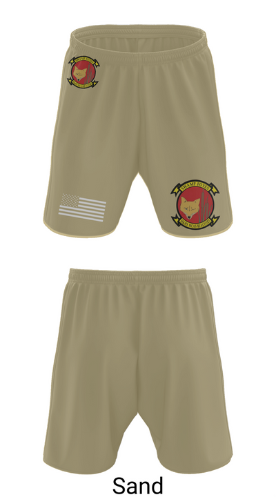 Headquarters & Headquarters Squadron 11394515 Athletic Shorts With Pockets - 89