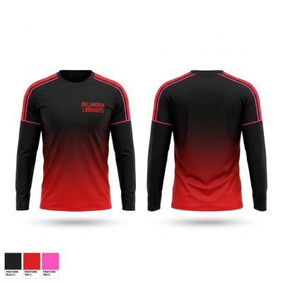 OKLAHOMA LOOKOUTS Long Sleeve Performance Shirt - 2